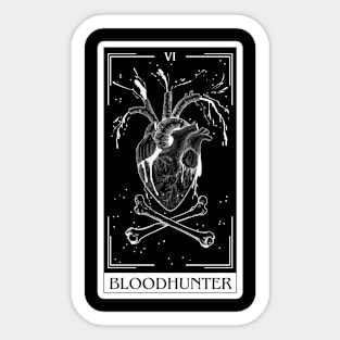 Bloodhunter Tarot Card D&D Nat 20 Dungeons & Dragons Sticker